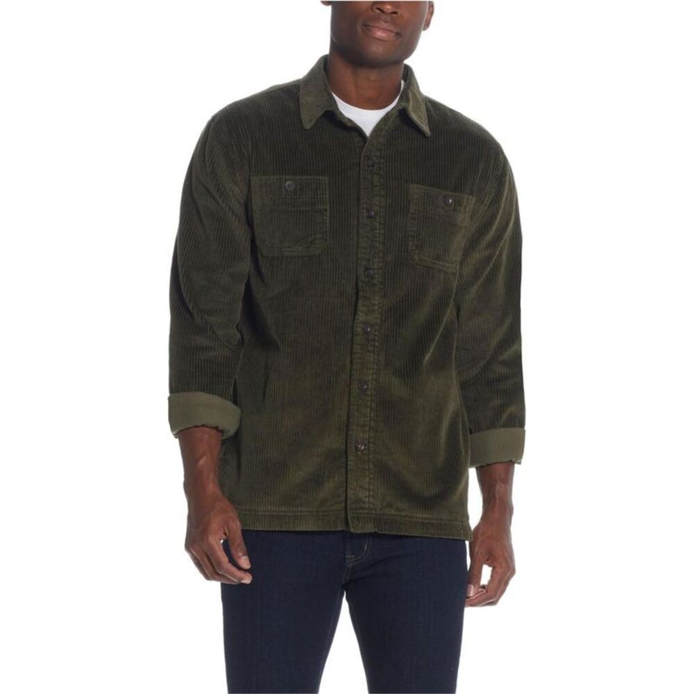 Weatherproof Mens Vintage Wide Wale Corduroy Field Jacket, NWT